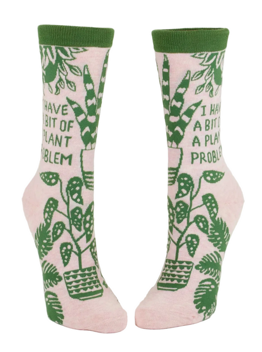 Blue Q | I Have a Bit Of a Plant Problem Socks