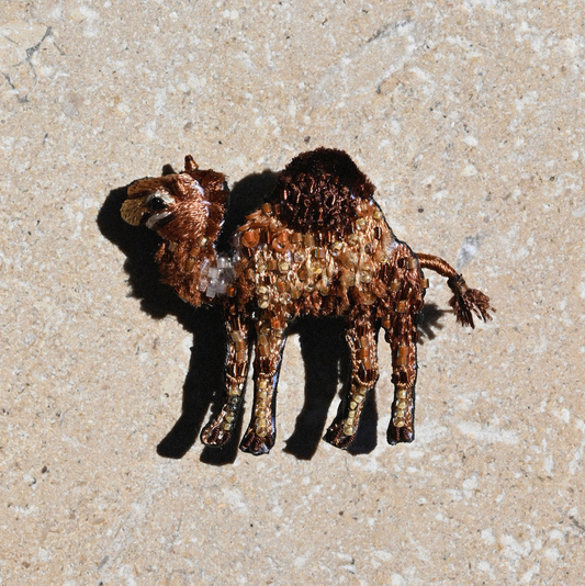 TROVELORE | Sahara Camel Brooch
