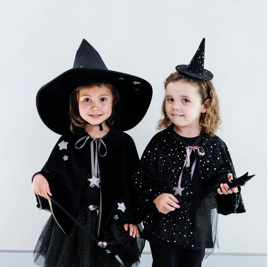 Mimi & Lula | Gertrude Velvet Witch Cape - LAST ONE
