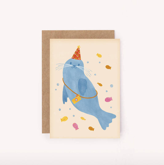 Lauren Sissons Studio | Seal Mini Card
