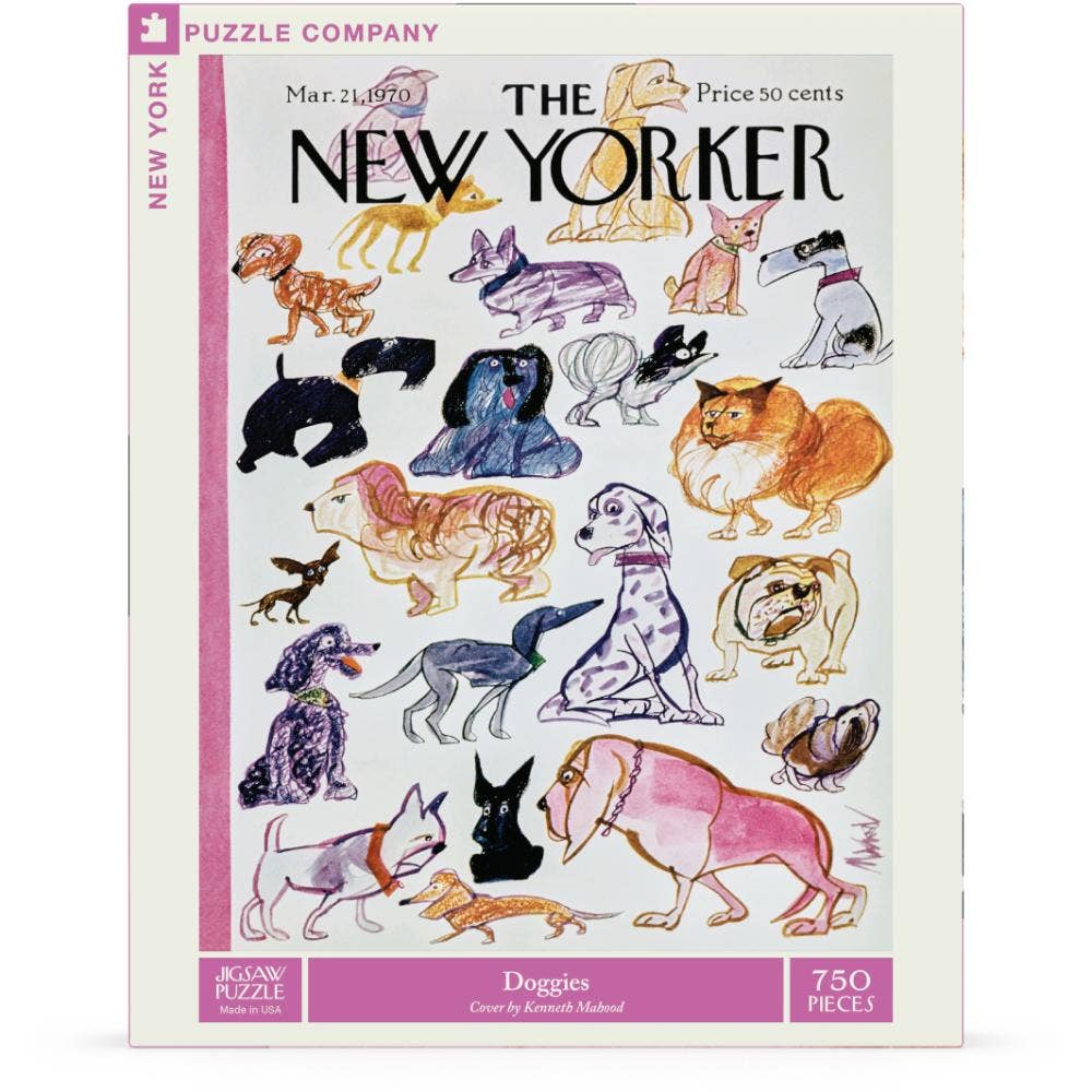 NYPC | 750 Pc Puzzle - Doggies