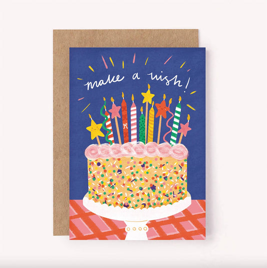 Lauren Sissons Studio | Make a Wish Birthday Card