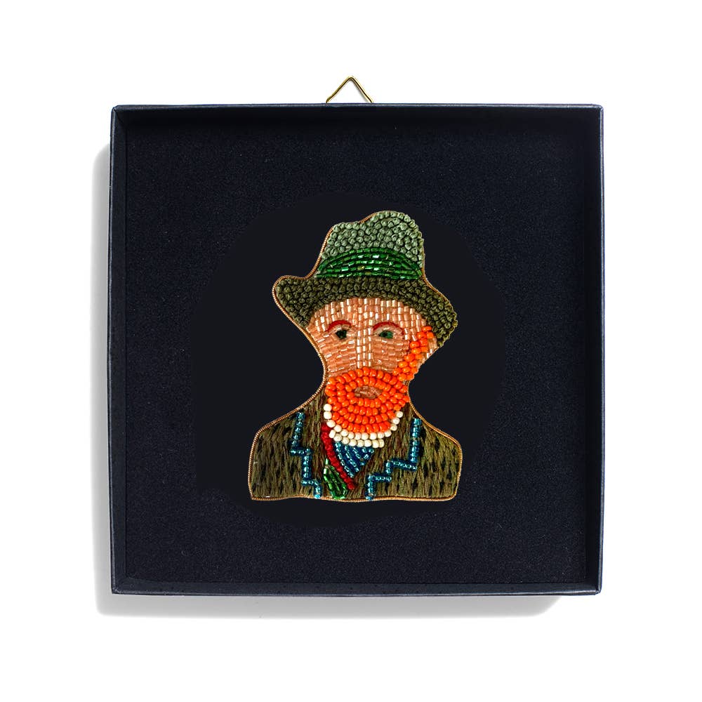 Hellen van Berkel | Van Gogh brooch handmade
