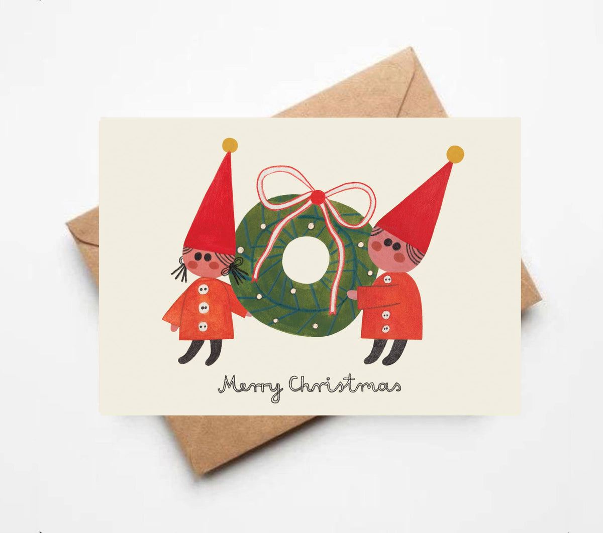 Daria Solak Illustrations | CHRISTMAS ELVES #1