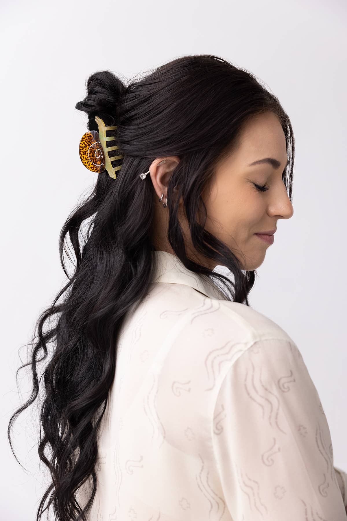 WINONA IRENE | Garden Snail Claw Clip - Small