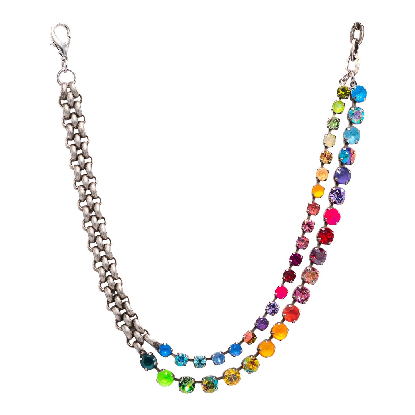 TOVA | Treyvon Necklace in Watermelon Rainbow