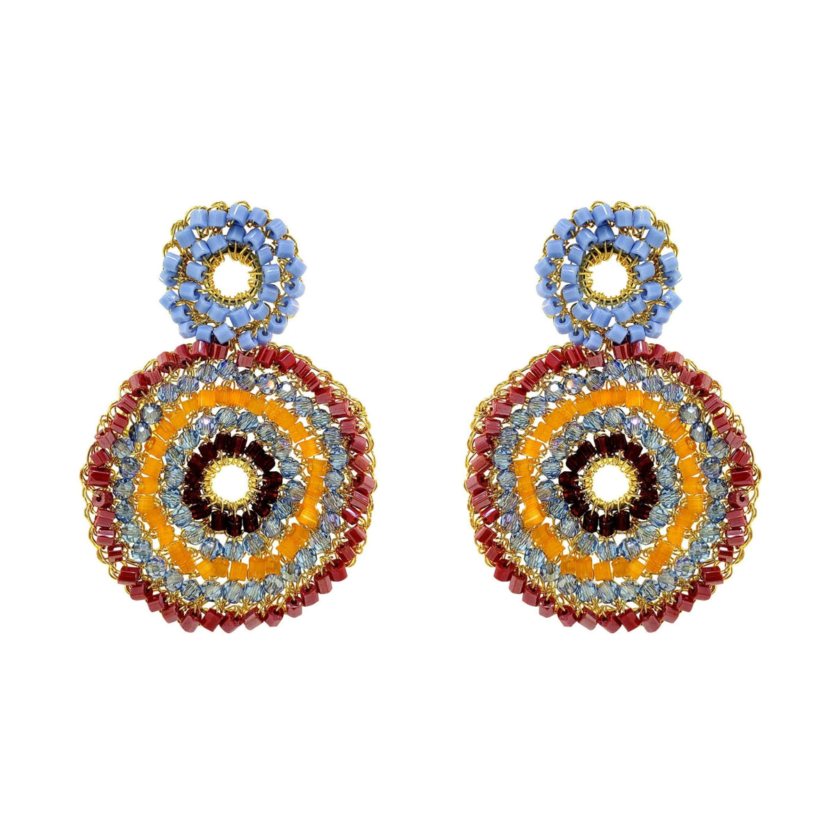 Tricia Milaneze | Sunrise Duo Cascade Earrings